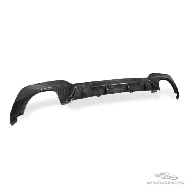 IAW Carbon BMW G20 3-Series Pre-LCI M340i M Performance Style Diffuser - Dry Carbon Fiber
