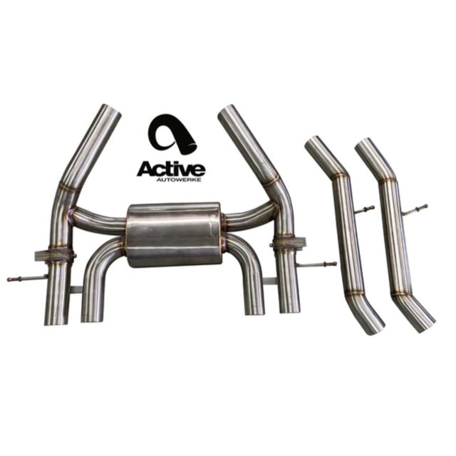 ACTIVE AUTOWERKE G87 BMW M2 VALVED REAR AXLE-BACK EXHAUST