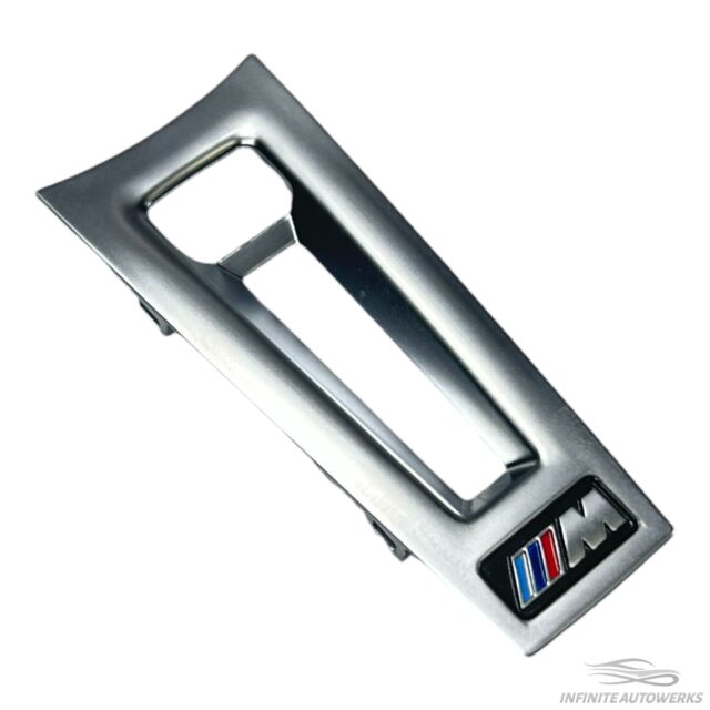 BMW G2X G4X M STYLE BRUSHED SILVER STEERING WHEEL TRIM INSERT