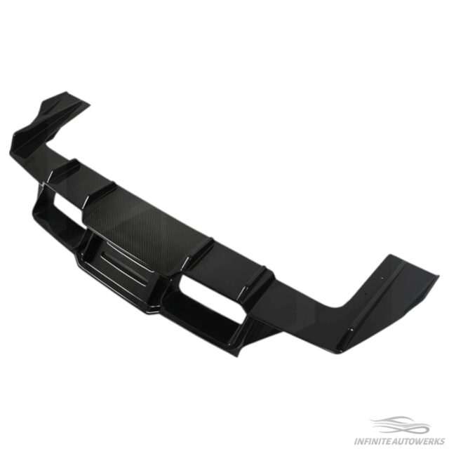 IAW Carbon - Sport Fitted Style Rear Diffuser - BMW M2 (G87) - Dry Carbon Fiber