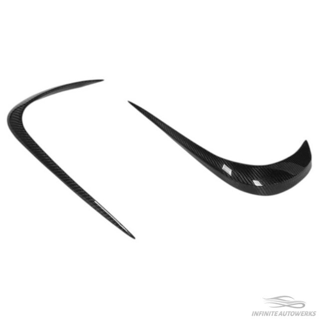 IAW Carbon - Front Bumper Canards - Mercedes C190 AMG GT/GTS - Carbon Fiber