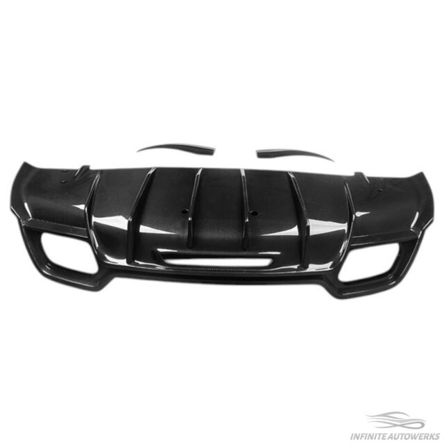 IAW Carbon - Fitted Diffuser - Mercedes C190 AMG GT/GTS/GTC - Carbon Fiber